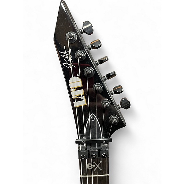 Used ESP LTD KH602 Kirk Hammett Signature Black Solid Body Electric Guitar