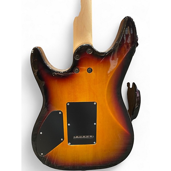 Used Laguna LE122 2 Color Sunburst Solid Body Electric Guitar