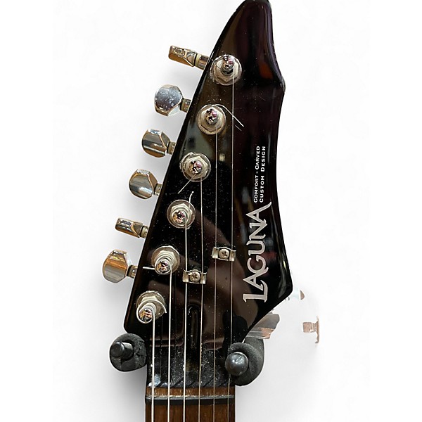 Used Laguna LE122 2 Color Sunburst Solid Body Electric Guitar