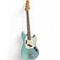 Used Fender JMJ Road Worn Mustang Bass Daphne Blue Electric Bass Guitar thumbnail
