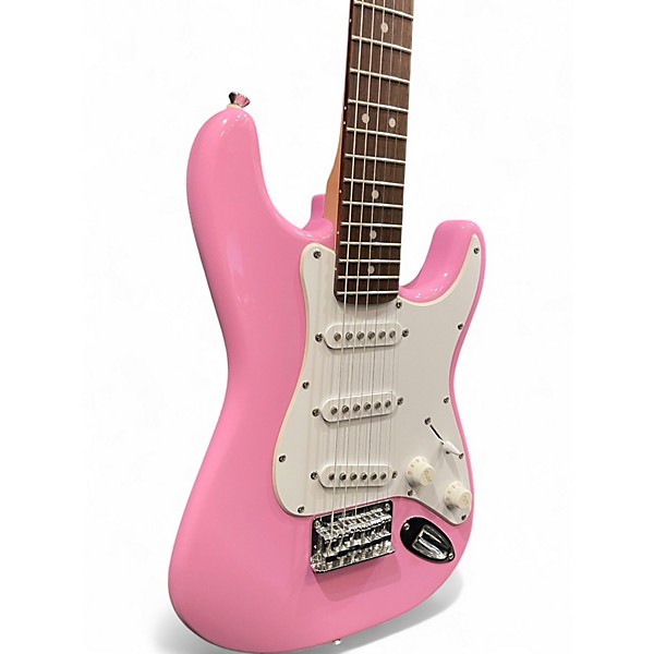 Used Squier Mini Affinity Stratocaster Shell Pink Electric Guitar