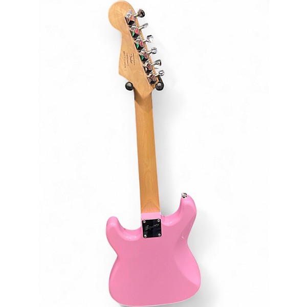 Used Squier Mini Affinity Stratocaster Shell Pink Electric Guitar