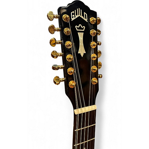 Used Guild Gad Series F-1512 Natural 12 String Acoustic Guitar