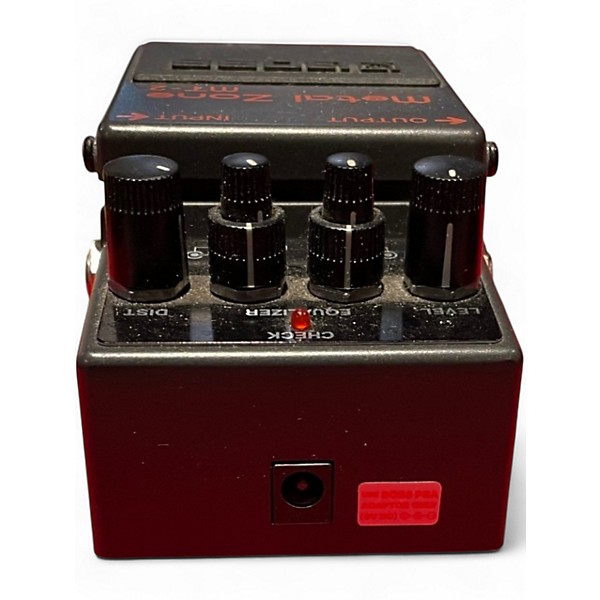 Used BOSS MT2 Metal Zone Distortion Effect Pedal
