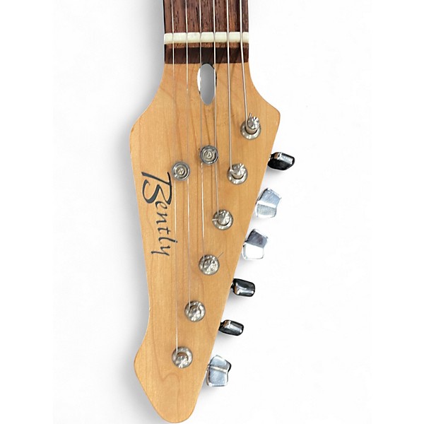 Used Bently STRAT SYLE 2 Tone Sunburst Solid Body Electric Guitar