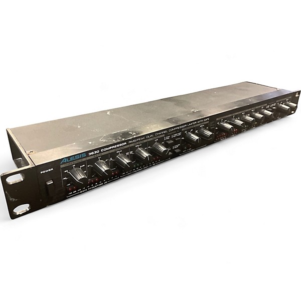 Used Alesis 3630 Dual Channel Compressor
