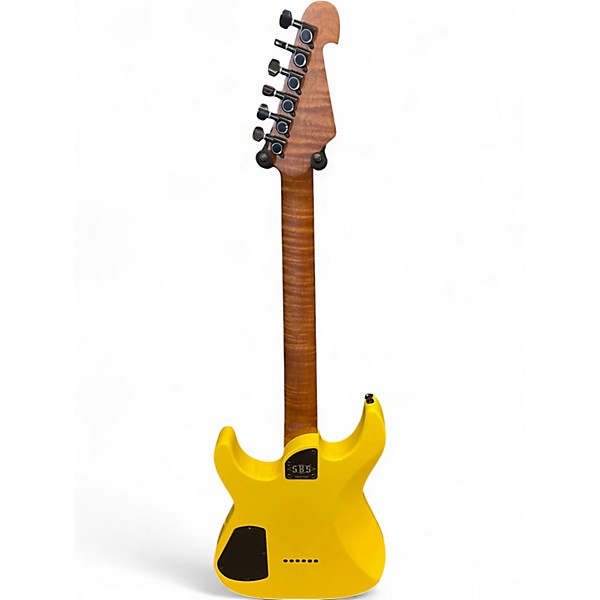 Used Sbg Steve Brown Guitars SS265  YELLOW Solid Body Electric Guitar