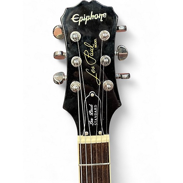 Used Epiphone Les Paul Standard Trans Blue Solid Body Electric Guitar