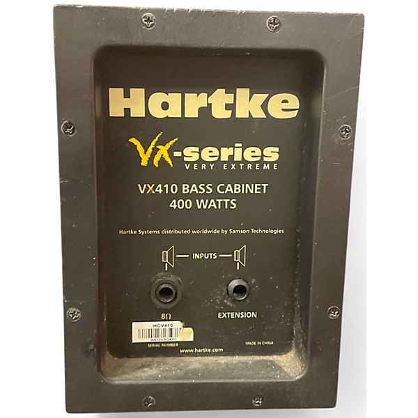 Used Hartke VX410 Bass Cabinet