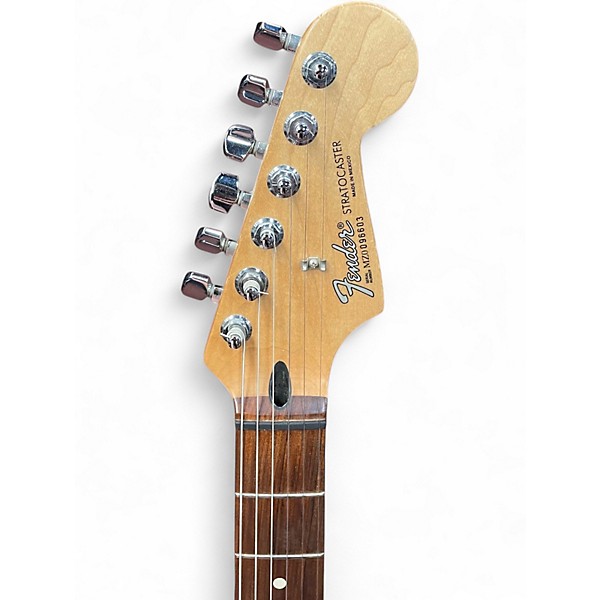 Used Fender Standard Stratocaster Blue Solid Body Electric Guitar