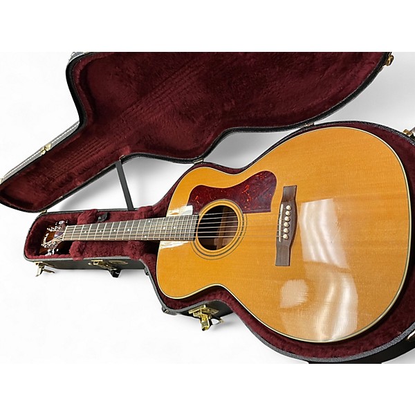 Used Guild F-30R Natural Acoustic Electric Guitar