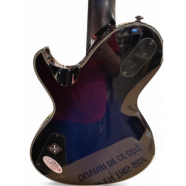 Used Schecter Guitar Research BLACKJACK SLS Blue to Black Fade