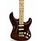 Used Fender Rarities Collect Flame Maple Top Stratocaster Golden Brown Solid Body Electric Guitar