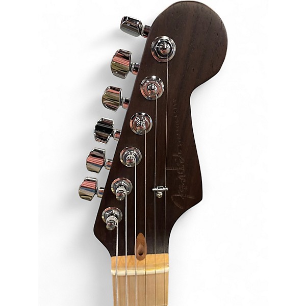 Used Fender Rarities Collect Flame Maple Top Stratocaster Golden Brown Solid Body Electric Guitar