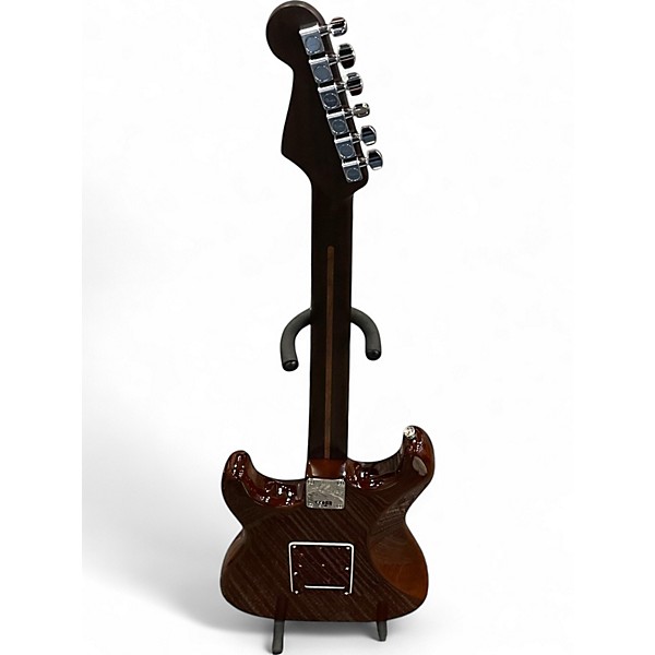 Used Fender Rarities Collect Flame Maple Top Stratocaster Golden Brown Solid Body Electric Guitar