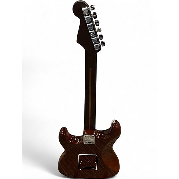 Used Fender Rarities Collect Flame Maple Top Stratocaster Golden Brown Solid Body Electric Guitar