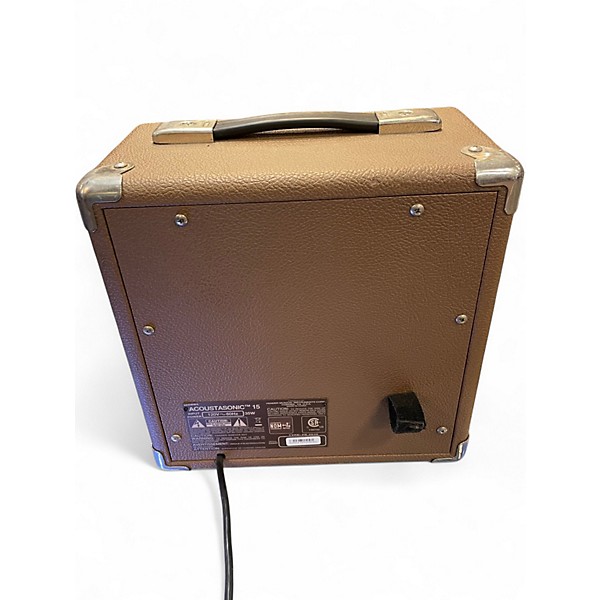 Used Fender Acoustasonic 15 Acoustic Guitar Combo Amp