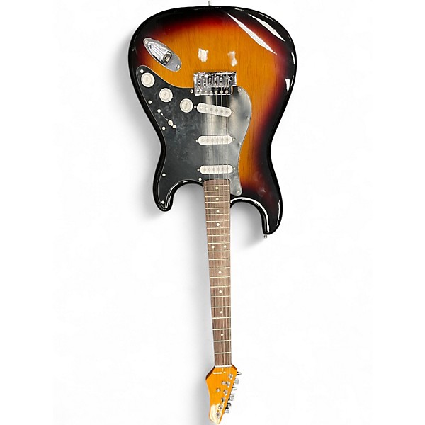 Used SX VINTAGE SERIES S STYLE 3 Color Sunburst Solid Body Electric Guitar