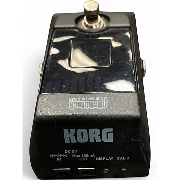 Used KORG PB01 Pitchblack Chromatic Tuner Pedal