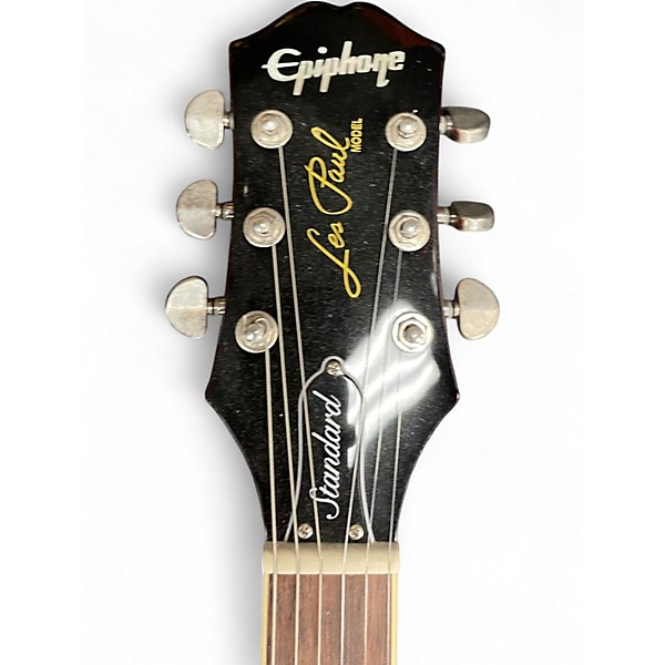 Used Epiphone Les Paul Standard 2 Color Sunburst Solid Body Electric Guitar
