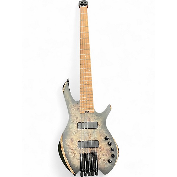 Used Cort SPACE 5 STAR DUST BLACK Electric Bass Guitar