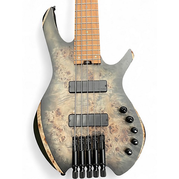 Used Cort SPACE 5 STAR DUST BLACK Electric Bass Guitar