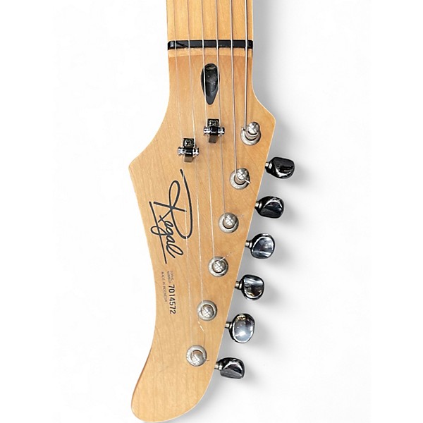 Used Regal S Style Sunburst Solid Body Electric Guitar