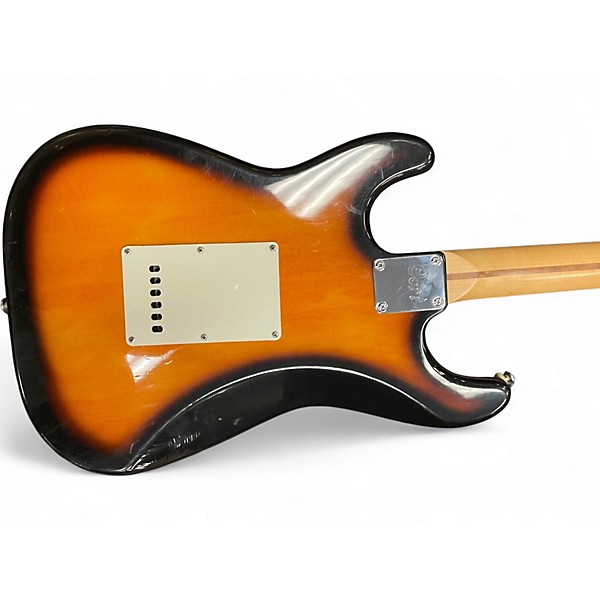 Used Regal S Style Sunburst Solid Body Electric Guitar