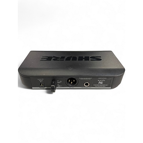 Used Shure BLX24/SM58 H10 Handheld Wireless System
