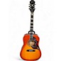 Used Epiphone Hummingbird Pro 2 Color Sunburst Acoustic Electric Guitar thumbnail