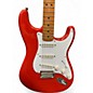 Used Squier Classic Vibe 1950S Stratocaster Fiesta Red Solid Body Electric Guitar