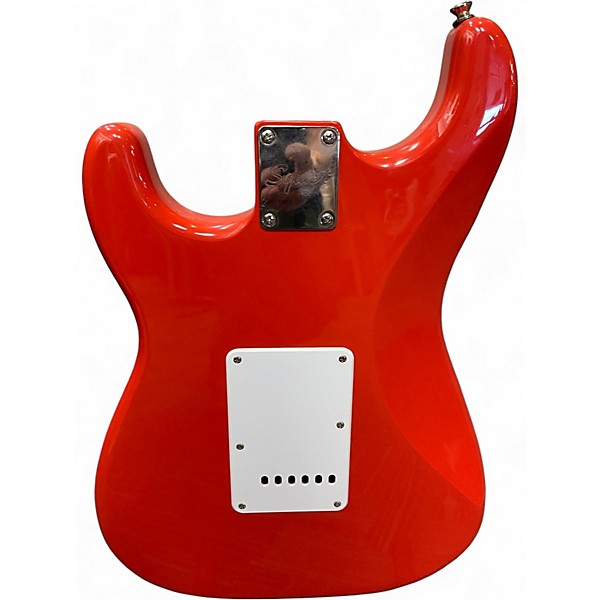 Used Squier Classic Vibe 1950S Stratocaster Fiesta Red Solid Body Electric Guitar