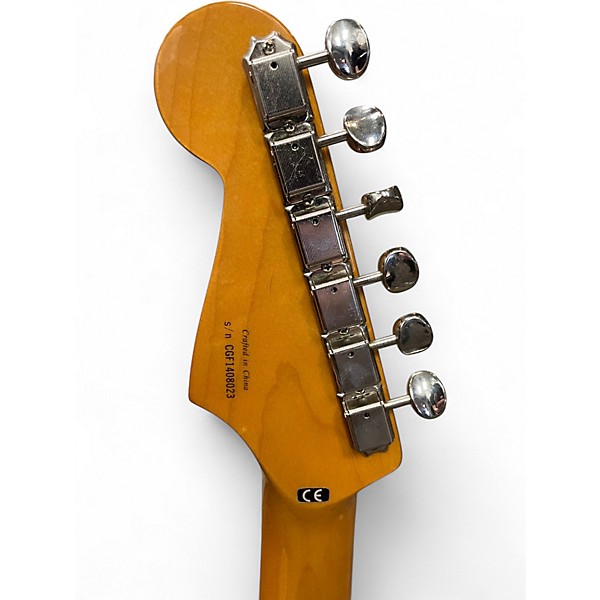 Used Fender Modern Player Stratocaster CRIMSON RED TRANSPARENT Solid Body Electric Guitar