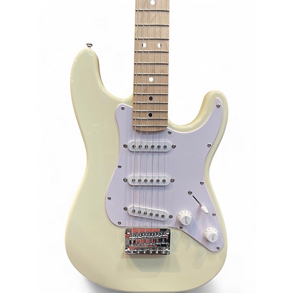 Used Squier Mini Affinity Stratocaster Arctic White Electric Guitar