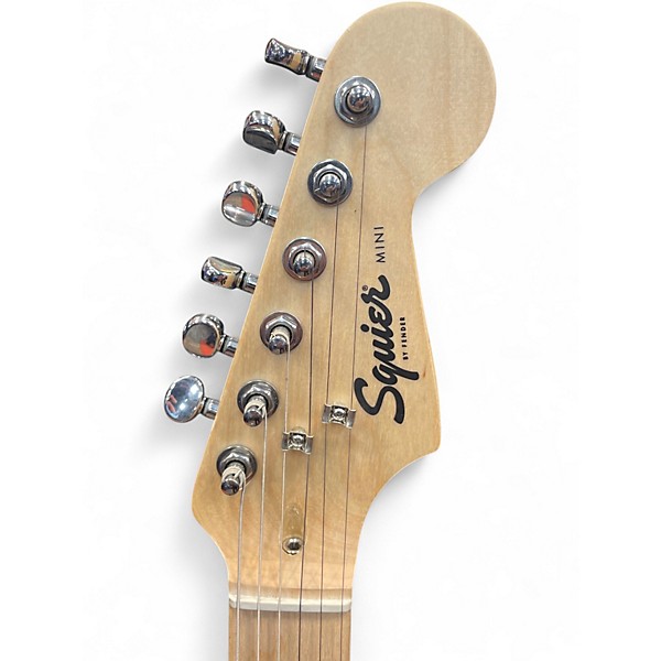 Used Squier Mini Affinity Stratocaster Arctic White Electric Guitar