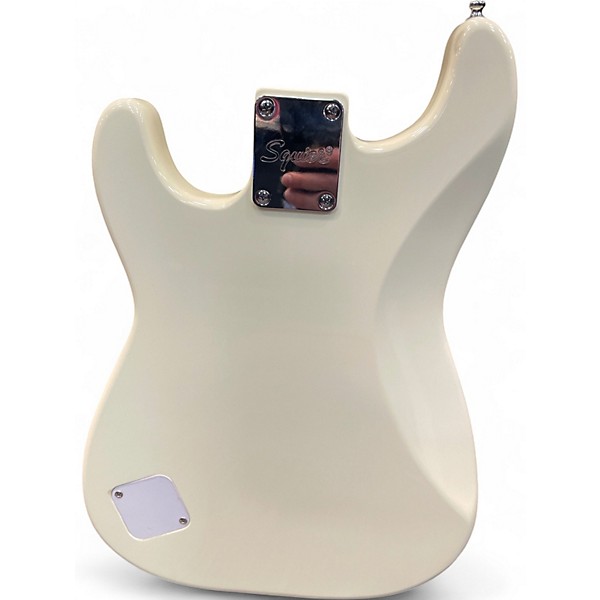 Used Squier Mini Affinity Stratocaster Arctic White Electric Guitar