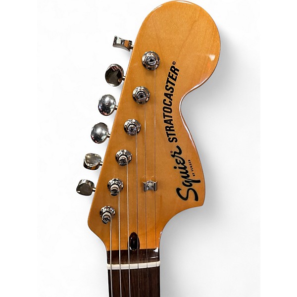 Used Squier Classic Vibe 70s STRATOCASTER Olympic White Solid Body Electric Guitar