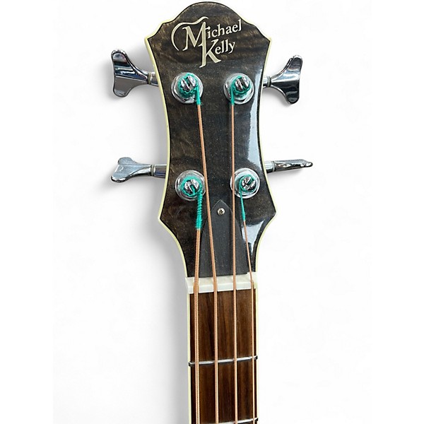 Used Michael Kelly Dragonfly 4 Smoke Burst Acoustic Bass Guitar