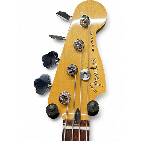 Used Fender Player II Precision Polar White Electric Bass Guitar
