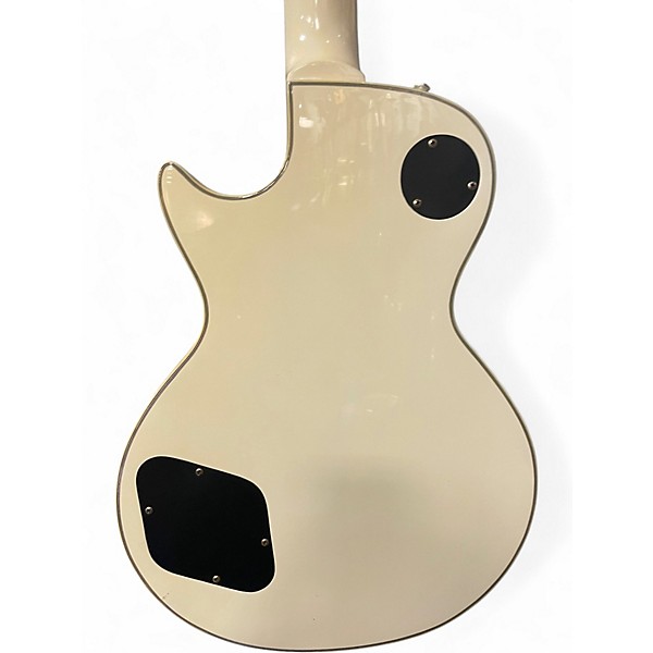 Used Epiphone Les Paul Custom White Solid Body Electric Guitar