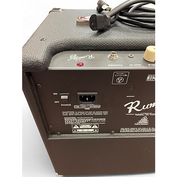 Used Fender Rumble 25 25W 1x10 Bass Combo Amp