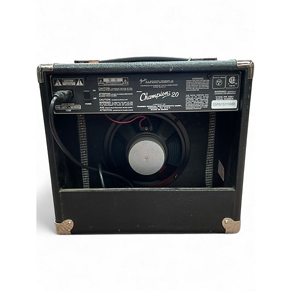 Used Fender Champion 20 Guitar Combo Amp