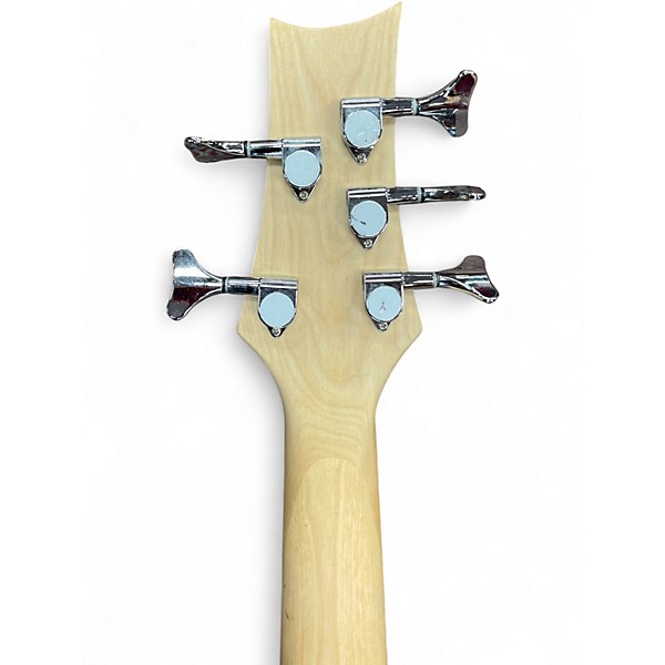 Used Glarry GIB 5 STRING Black Electric Bass Guitar