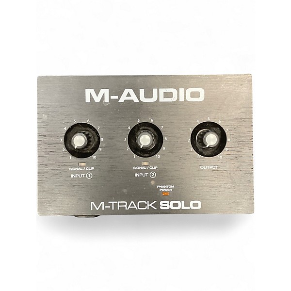 Used M-Audio M-TRACK SOLO Audio Interface