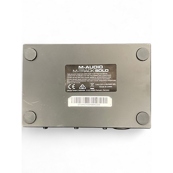 Used M-Audio M-TRACK SOLO Audio Interface