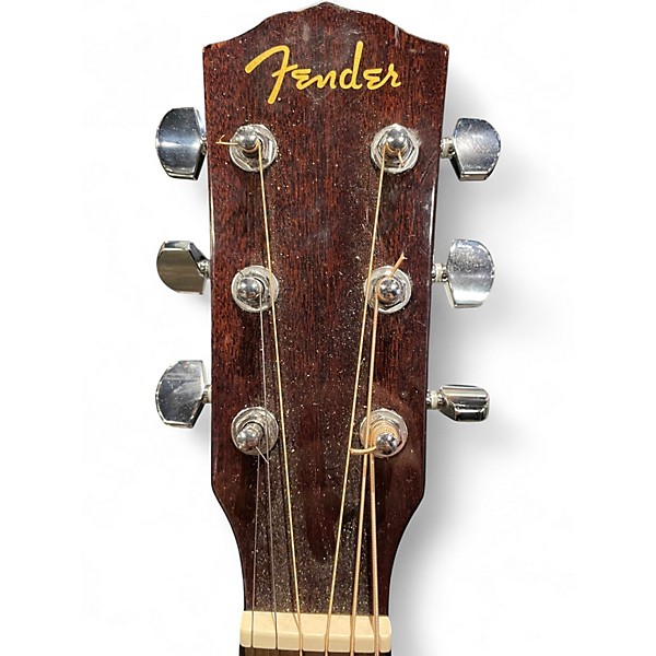 Used Fender CD60S LH Natural Acoustic Guitar