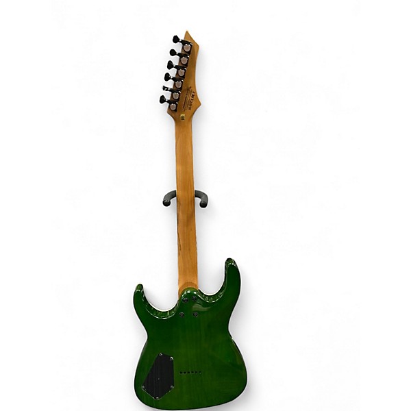 Used Leo Jaymz Monsoon SlimeBurst Solid Body Electric Guitar