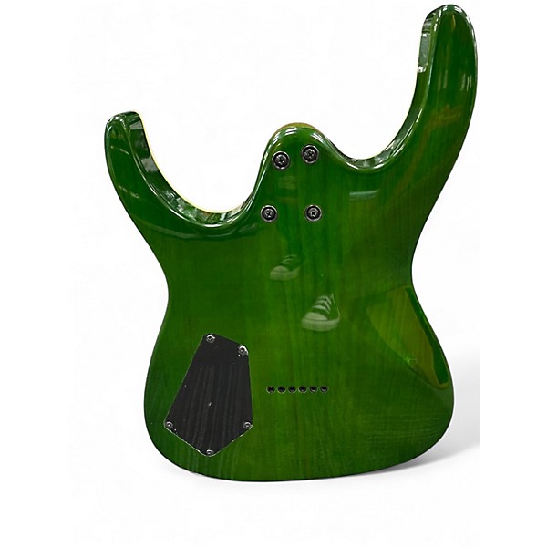 Used Leo Jaymz Monsoon SlimeBurst Solid Body Electric Guitar