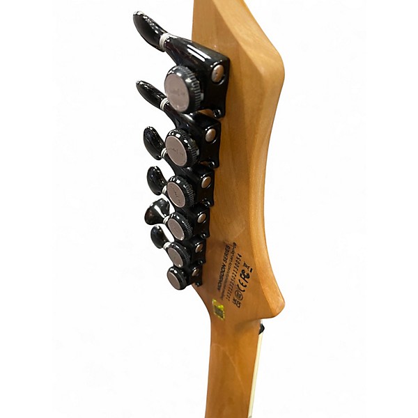 Used Leo Jaymz Monsoon SlimeBurst Solid Body Electric Guitar