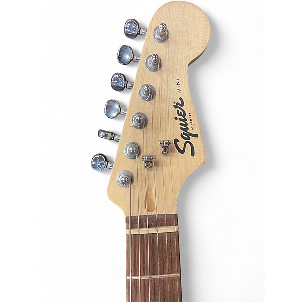 Used Squier Mini Affinity Stratocaster Pink Electric Guitar